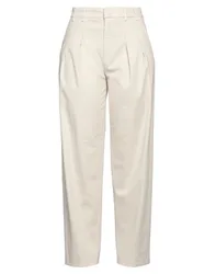 Pantalones Mujer Marfil 38 Mujer