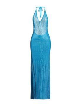 Vestido largo Mujer Azul 36 Mujer
