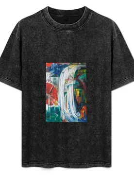 Franz Marc, The Bewitched Mill, 1913 T-Shirt Summer Casual Loose T-Shirt - Aliexpress - FashionsVida