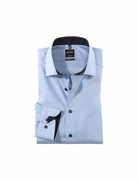 Camisa Modern Fit azul claro 41