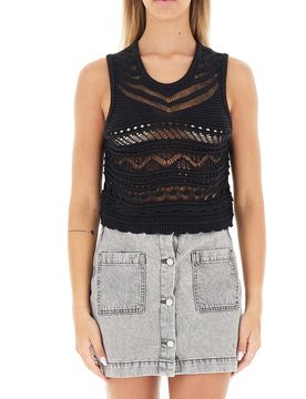 Only Top in maglia NERO L
