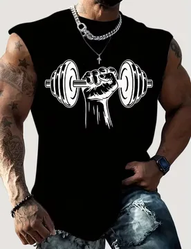 Men's Fitness Running Sport Sleeveless T-Shirts Summer Cool quick-dry Breathable vest Gym Bodybuilding Workout Muscle Tank Tops - Aliexpress - FashionsVida