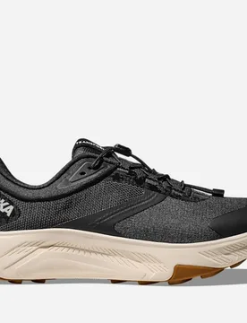 Men's Transport 2 Hiking Shoes in Black/Alabaster, Size 8.5 - HOKA - FashionsVida