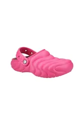 Female Classic Lined Overpuff Clog - - Size: 4