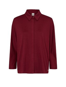 Brax Blusa CELIA M rojo oscuro 38