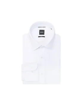 Camicia slim fit P-HANK bianco 41 - BOSS - FashionsVida