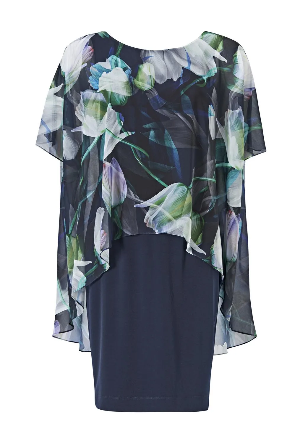 Kleid aus nachhaltigem Chiffon female - 38 - FashionsVida