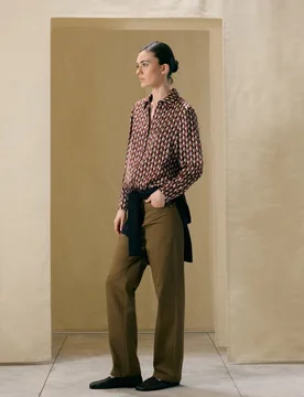 Pantalón de mujer con algodón - Woman El Corte Inglés - FashionsVida