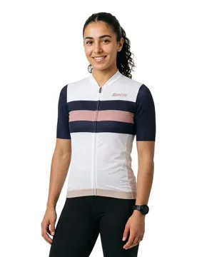 Maglia A Maniche Corte Eslk Bengal Black - Santini - FashionsVida