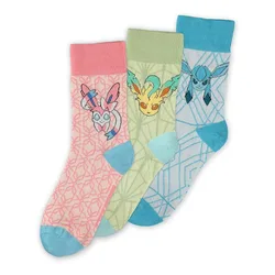 Chaussettes Pokémon Eevee Evolution 3.0 Multicolor EU 39-42 unisex