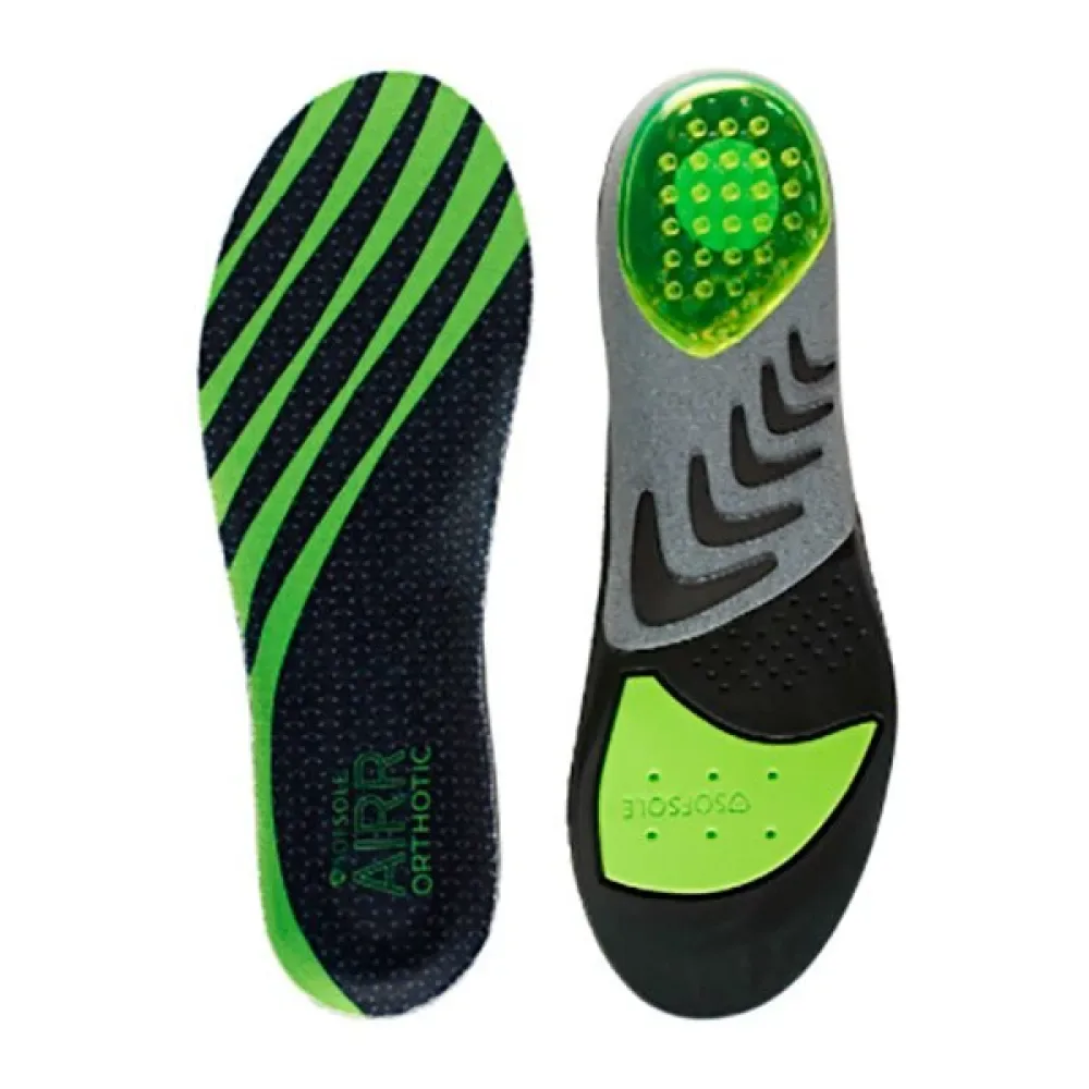 Airr Orthotic Insoles Grey EU 36-38 Men,Women - Sofsole - FashionsVida