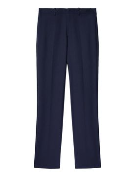 Pantaloni slim fit in misto lana