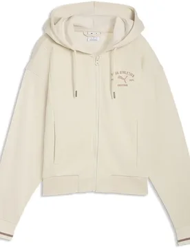 Felpa Con Zip Class Alpine Snow M - Puma - FashionsVida