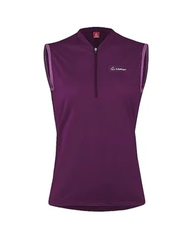 Damen Radtrikot Plain HZ dunkelrot 48 W - LÖFFLER - FashionsVida