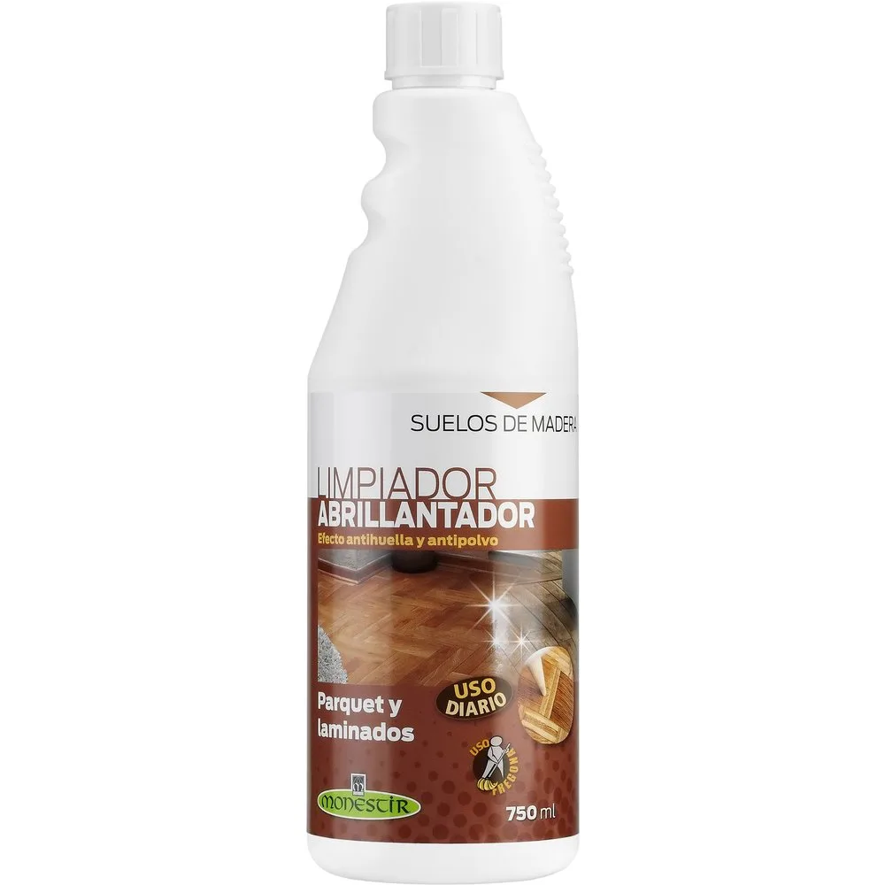 Limpiador Abrillantador Suelos Madera 750 ml - Monestir - FashionsVida