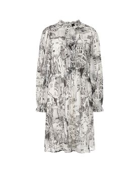 Marc Cain Minivestido gris 36