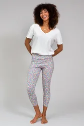 Womens Lytchett 95% Organic Cotton 7/8 Leggings - - Size: 20