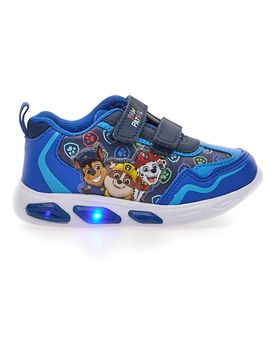 Sneakers blu con luci e stampa G9210117S 21
