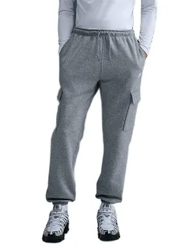 Pantalon De Survêtement Club Cargo Dark Grey Heather / Light Smoke Grey / White M
