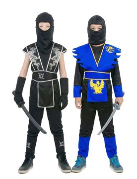 Ninja-Partnerkostüm für Kinder