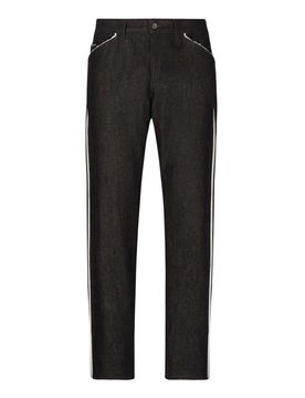 Denim a gamba dritta