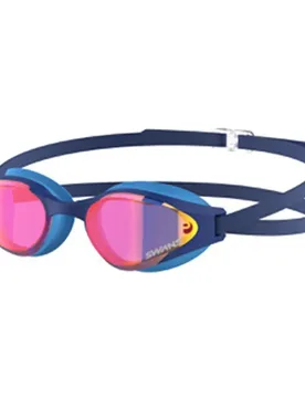 Sr-81m Paf Mirror Swimming Goggles Navy Shadow One Size Men,Women - Swans - FashionsVida