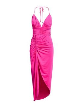 Vestido largo Mujer Fucsia 38 Mujer