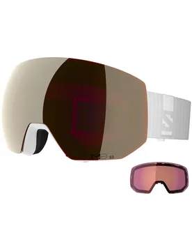 Masque de ski/snowboard - Radium Pro Sigma White - Blanc - Salomon - FashionsVida