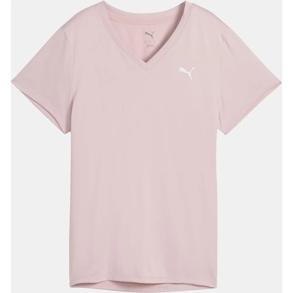Camisetas M-C de Casual de Mujer W TAD ESSENTIAL VNECK Tee - Puma - FashionsVida