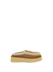 Mules in pelle MARRONE CHIARO 40
