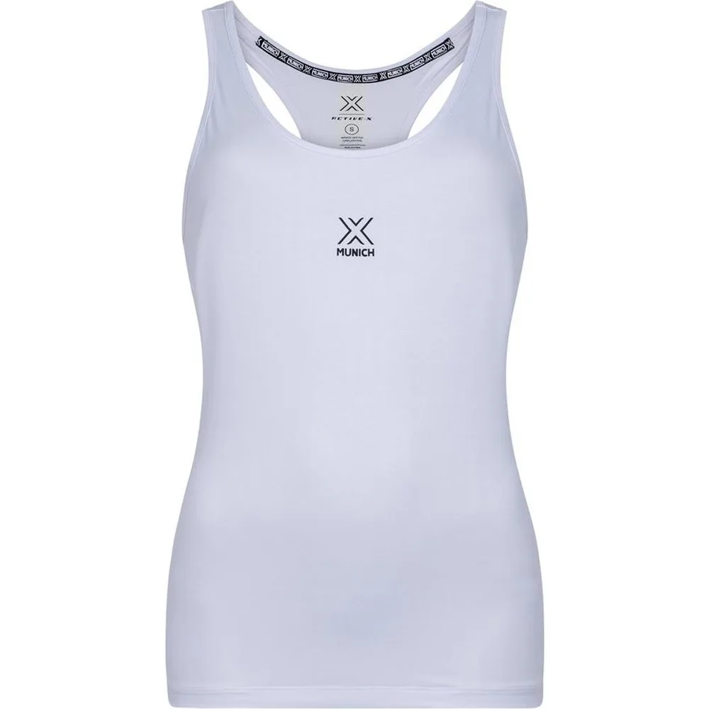 Top de padel de mujer white - Munich - FashionsVida