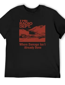 The Radio Dept - Where Damage Isn′t Already Done T-Shirt man clothes anime stuff mens funny t shirts - Aliexpress - FashionsVida