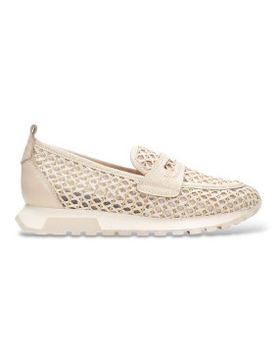 Para mujer. RHV264856 Zapatillas Oregon roto (36), Beige, Plano, 1 a 3cm, Ninguno, Casual