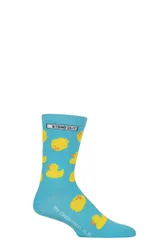 Pair Duck Cotton Socks Duck 3-7 - Multi Coloured - Size: 3-7