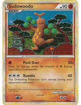 Pokemon HS Unleashed 9/95 Sudowoodo (Cosmo Holo) - Pokémon - FashionsVida