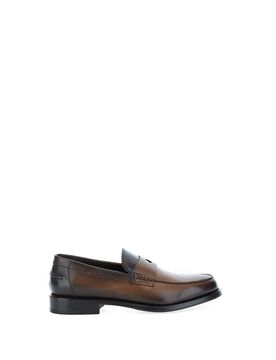 Mocassini in pelle MARRONE 44