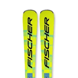 Pack De Skis Alpins Rc4 Noize St Yellow Superflex + Rc4 Z12 Gw Powerrail 85 [f] Matt Black / Fluor Yellow 155 Homme