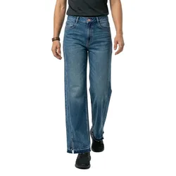 Jeans 21010387 Wide Leg Medium Wash 29