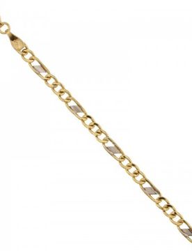 Bracciale Uomo in Oro Giallo e Bianco 803321700317