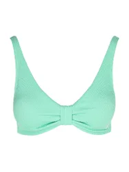 Top de bikini para mujer Sunshine sin aros verde XS