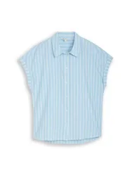 Shortsleeve cotton shirt female