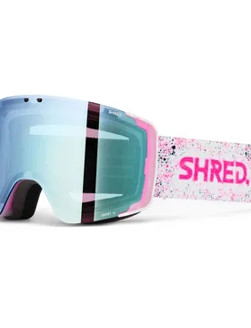 Masque De Ski Gratify Pink Storm Cbl 2.0 Ice Mirror/CAT2 Homme - Shred - FashionsVida