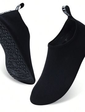 Zapatos acuáticos deportivos unisex para adultos con calcetines, secado rápido, antideslizante, anti-corte, suela suave para natación y buceo