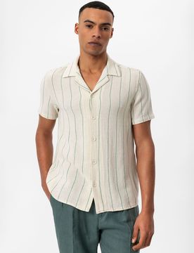 Antioch Camisa beige claro / verde