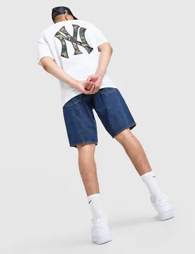 Mens Maglia MLB New York Yankees Infill Camo - Bianco, bianco bianco Uomo taglia S - New era - FashionsVida