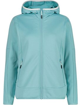 Woman jacket fix hood forro polar mujer Verde (38)