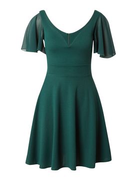 WAL G. Vestido 'KARA' verde oscuro