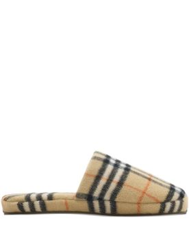 Quilted Check Sandals for Women