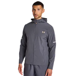 Utility Men Track Tops - Grey - Size S - Poly Woven - Grey - Size: Small