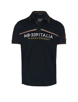 Aeronautica Militare Polo blu S - Aeronautica Militare - FashionsVida